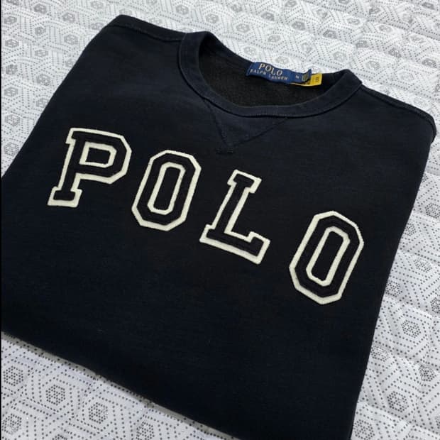 폴로 랄프로렌 블랙 맨투맨 M 신형
