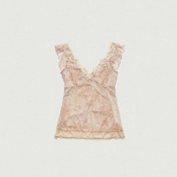 삽니다 | 더바넷 Sena Sheer Lace Sleeveless