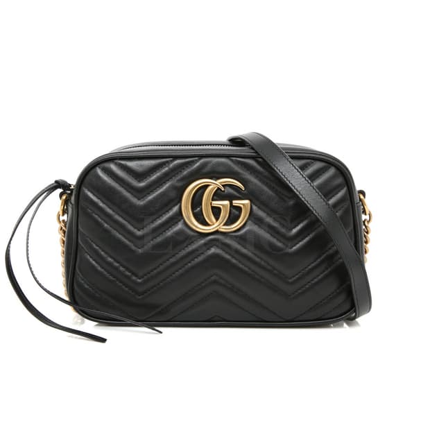 구찌 마몬트 마틀라세 미니크로스 GG 마몽 카메라백 447632