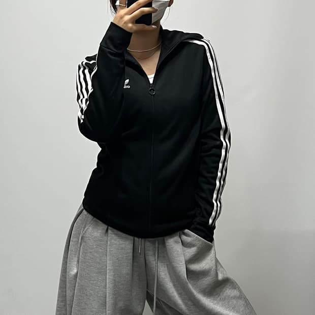 아디다스 유로파 트랙탑 져지 블랙 90 [092305]