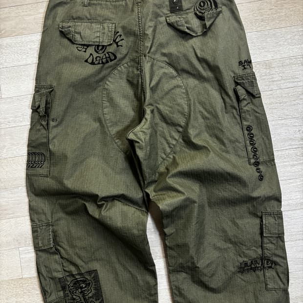 디스이즈네버댓 그레이트풀 데드 카고 바지 팬츠
