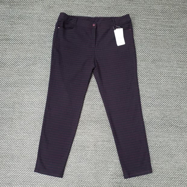 미착용 PAT 스판 팬츠 남자35