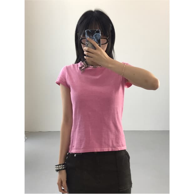 Burberry Pink Short Sleeve T-Shirts