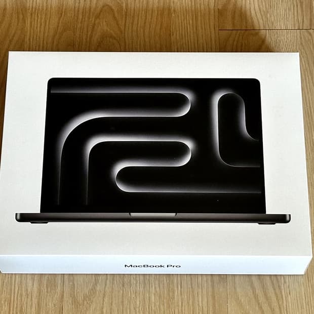 (미개봉) 맥북 프로 M5 14인치 16GB 1TB 스페이스블랙 맥북프로