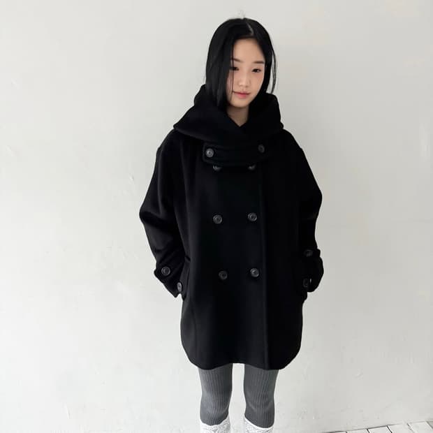 인앤양인하모니 미야 코트 블랙