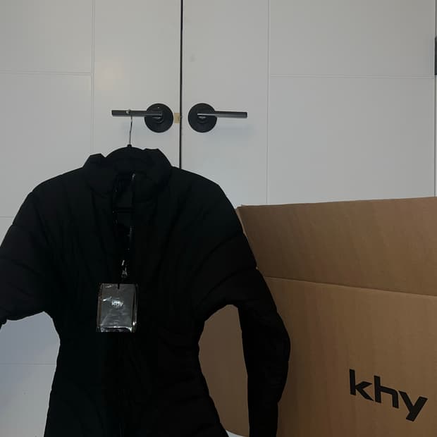 KHY Sculpted puffer jacket