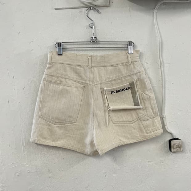 질샌더 코튼 쇼츠