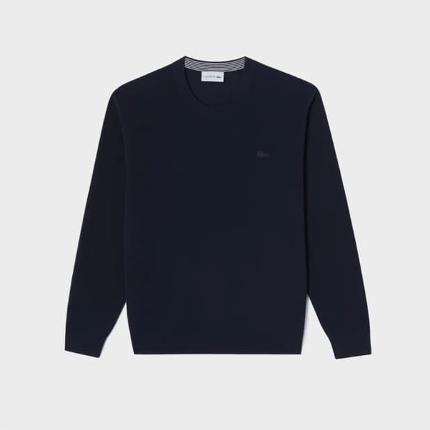 미개봉)동일라코스테 피케원단 긴팔티100-네이비