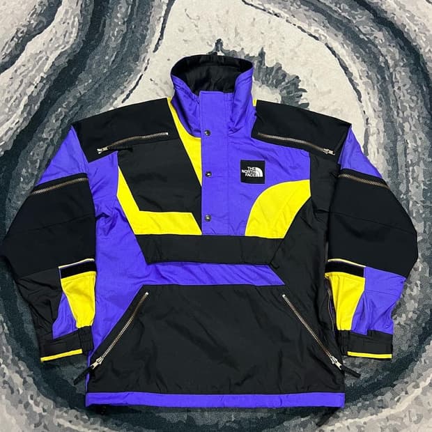(Rare) 1990s 노스페이스 하프집업 바람막이