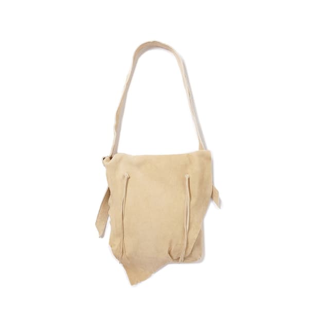 25aw ict DEERSKIN SHOULDER BAG