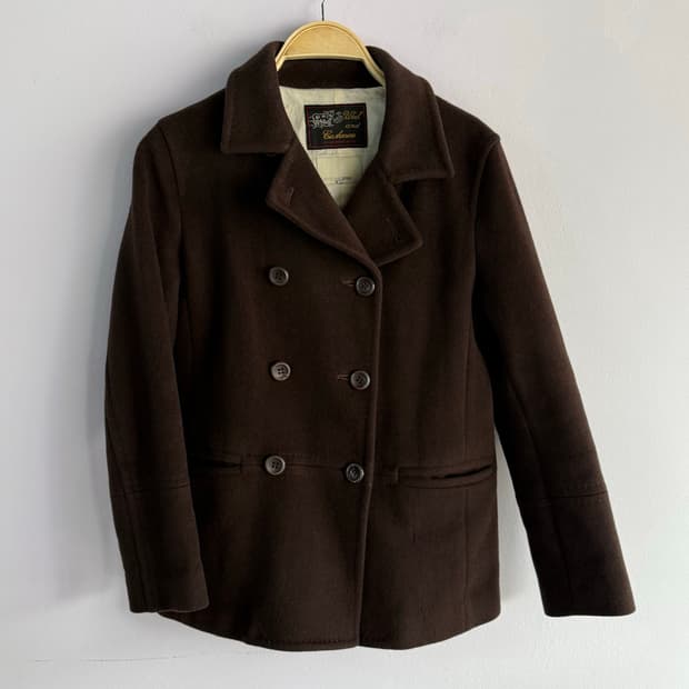 Spick and span 캐시미어 혼방 더블코트