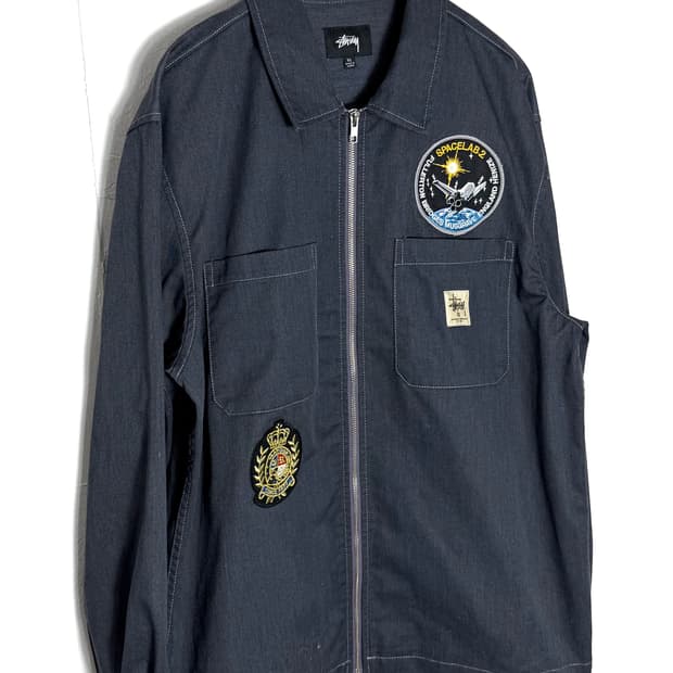 스투시 워크자켓 스쿠시자켓 스투시워크자켓 stussy