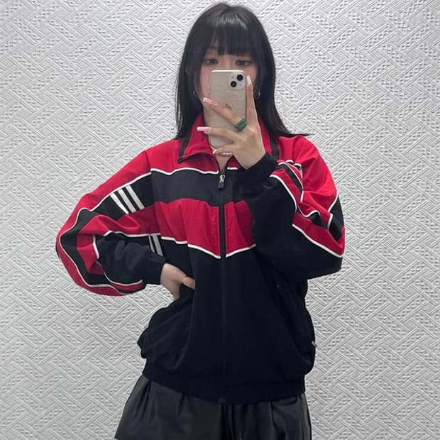 아디다스 올드스쿨 레트로 90's 바람막이 자켓 95 C12379