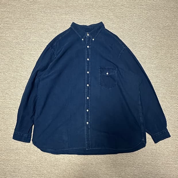 POLO RALPH LAUREN indigo big size shirt