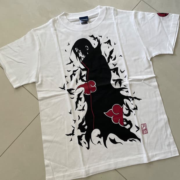 itachi naruto print tee 나루토 프린트 티