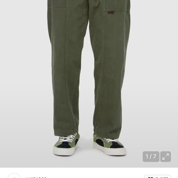 그라마치 가젯 팬츠 올리브 XL(34~36)