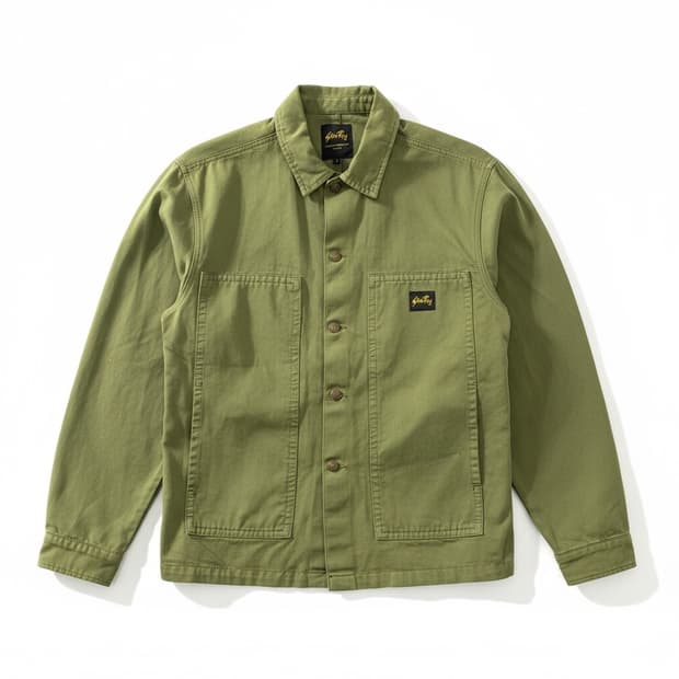 스탠레이 USA 워크 자켓 올리브 L