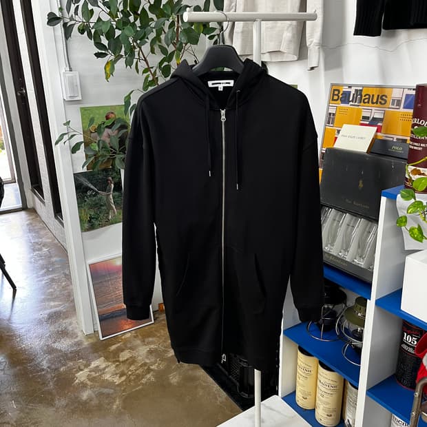 알렉산더맥퀸 롱 후드집업 XXS