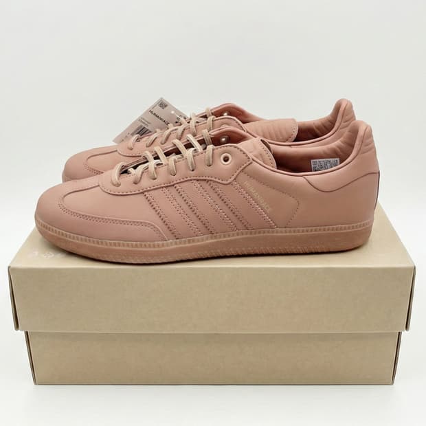 새상품 아디다스 퍼렐 윌리엄스 휴먼레이스 삼바 테라코타 사이즈 275