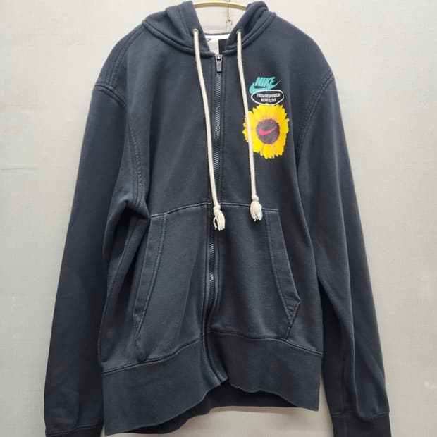 나이키 썬플라워 로고 후드집업 S(L)