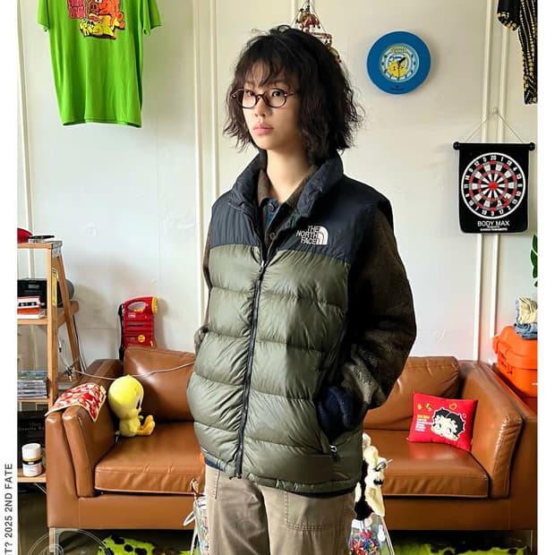 2000s The North Face Old Nuptse 700 Vest