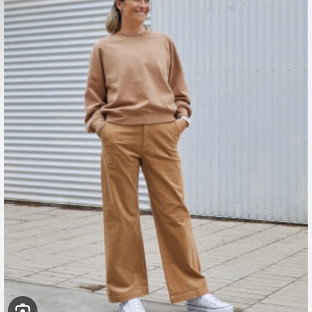 유니클로 코듀로이 와이드팬츠 s