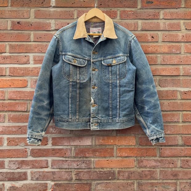 70s USA 리 Lee 스톰라이더 220 데님 자켓
