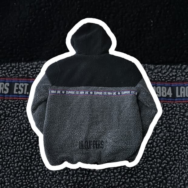 NBA 클리퍼스 후리스 양면