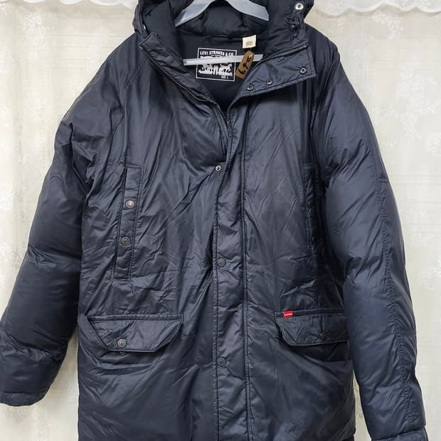 269  리바이스   블랙 패딩 