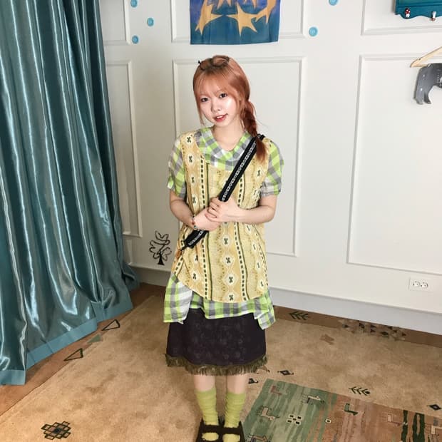 청사과 피크닉 소녀코디셋𓂃˖₊ 🍏🧺
