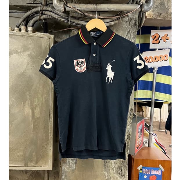 폴로 랄프로렌 빅포니 독일 반팔 카라티 S #csz3809