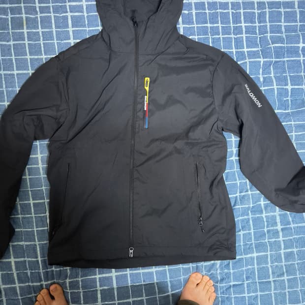 M 살로몬 모디세이 윈드쉘 자켓 딥 블랙