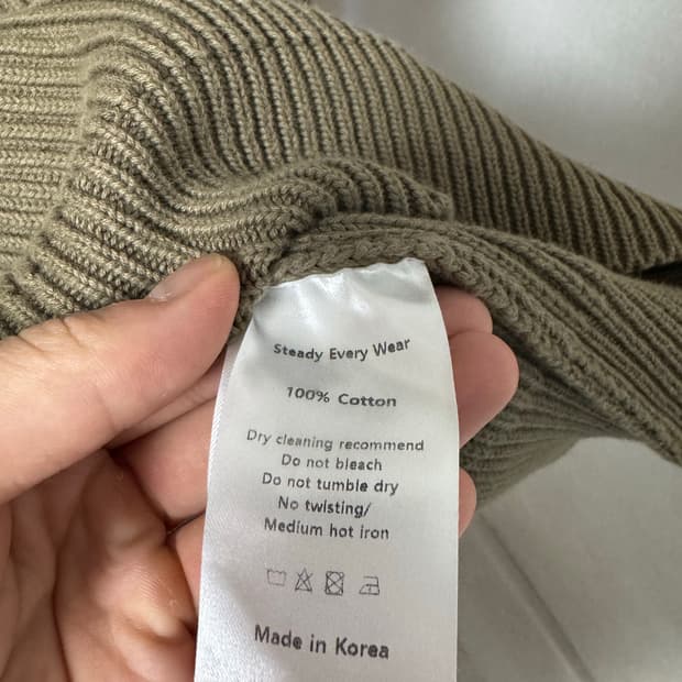 sew 코튼 니트 1사이즈