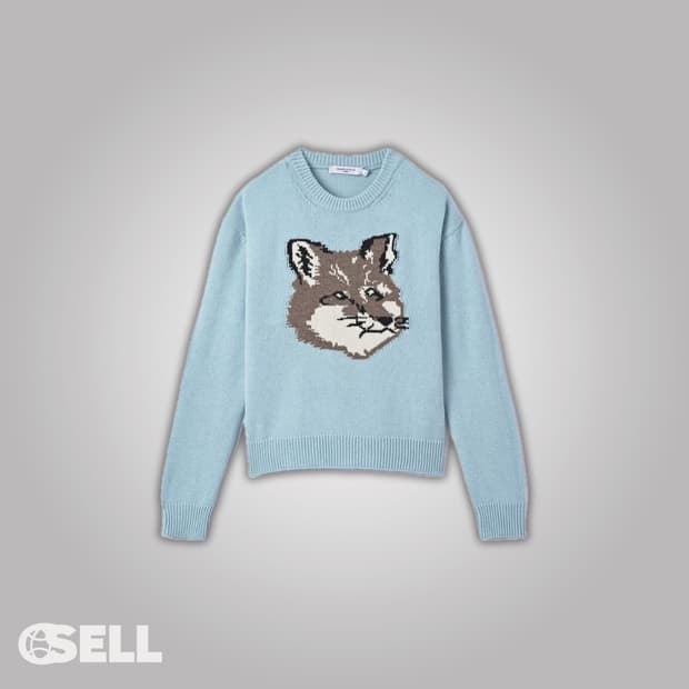 메종키츠네 니트