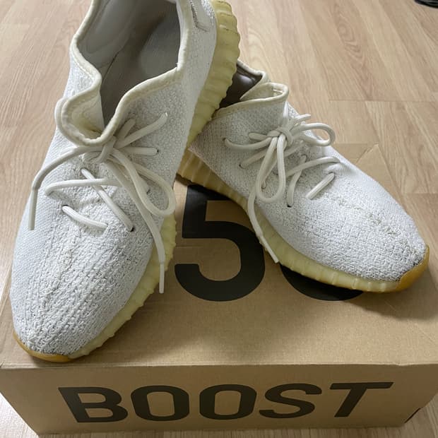 아디다스 오리지널 이지부스트 350v2 트리플화이트275