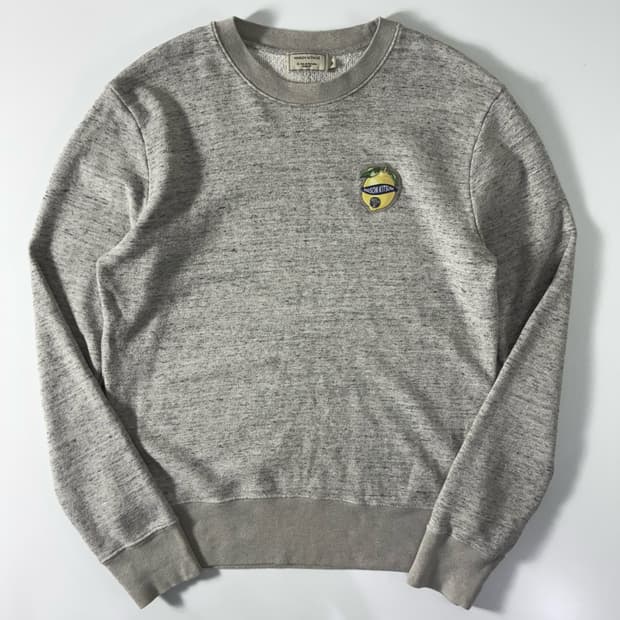 Maison Kitsuné  메종 키츠네 11주년 레몬 멜란지 맨투맨  