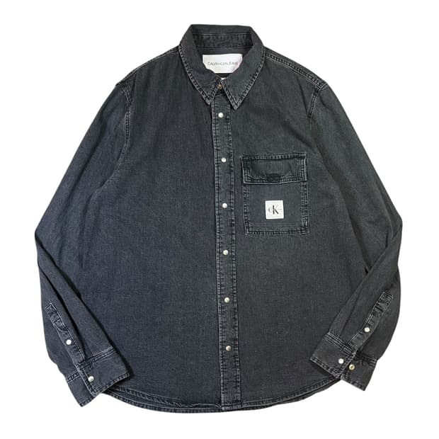 캘빈클라인 진스 데님 셔츠