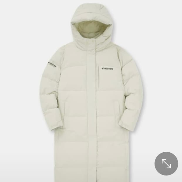 디스커버리 롱패딩