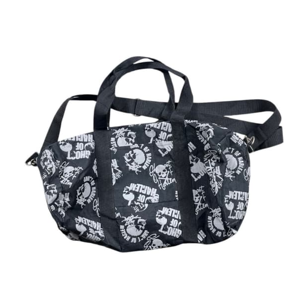 Vintage 해골 패턴 크로스백