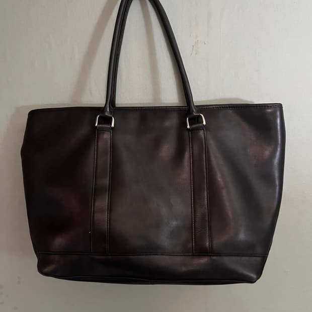 LL Bean 엘엘빈 빈티지 레더 라지 토트백