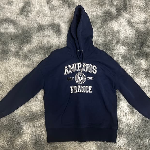 [네이비]아미 후드티