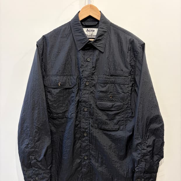 아크네 스튜디오 오랄로 나일론 셔츠 자켓