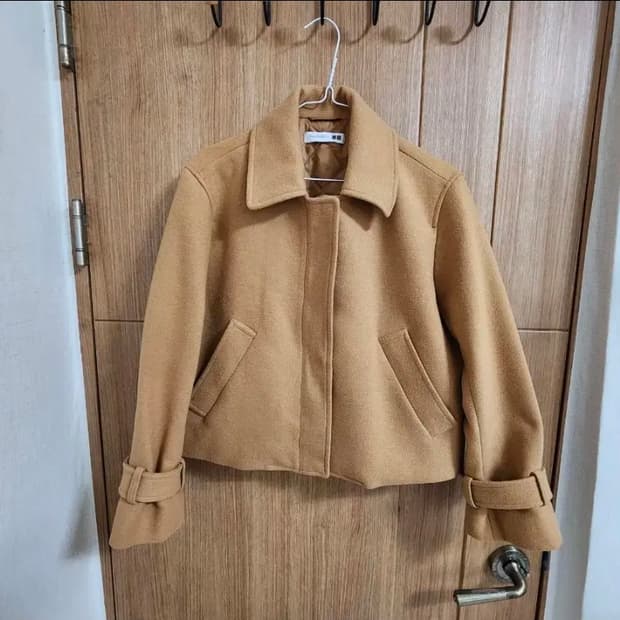 (S)여성 유니클로 JW앤더슨 울 블랜드 숏자켓