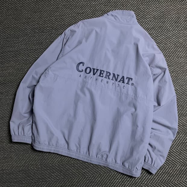 커버낫 빅로고 박시핏 우븐 바람막이 y 5082