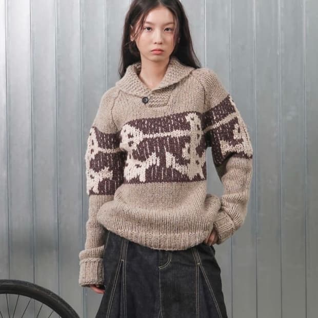 Safarispot 사파리스팟 니트 region motors club