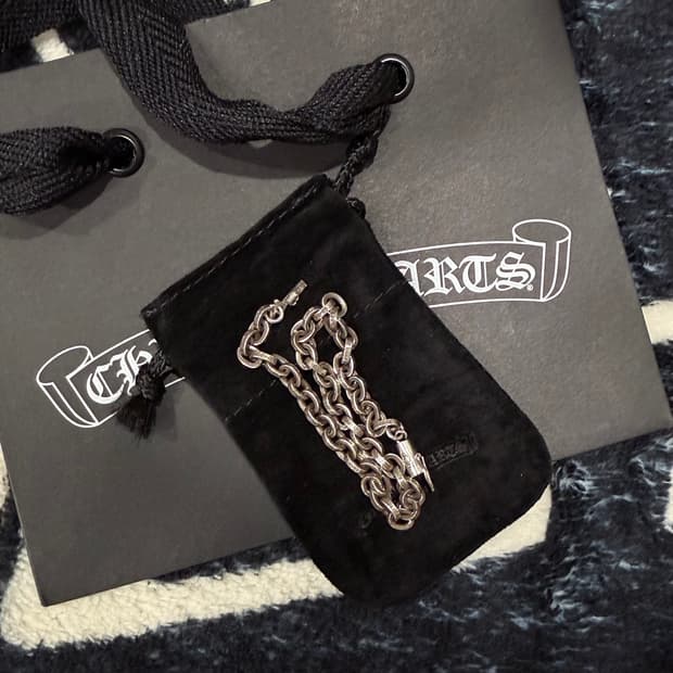 크롬하츠 페이퍼체인 8인치 새상품급