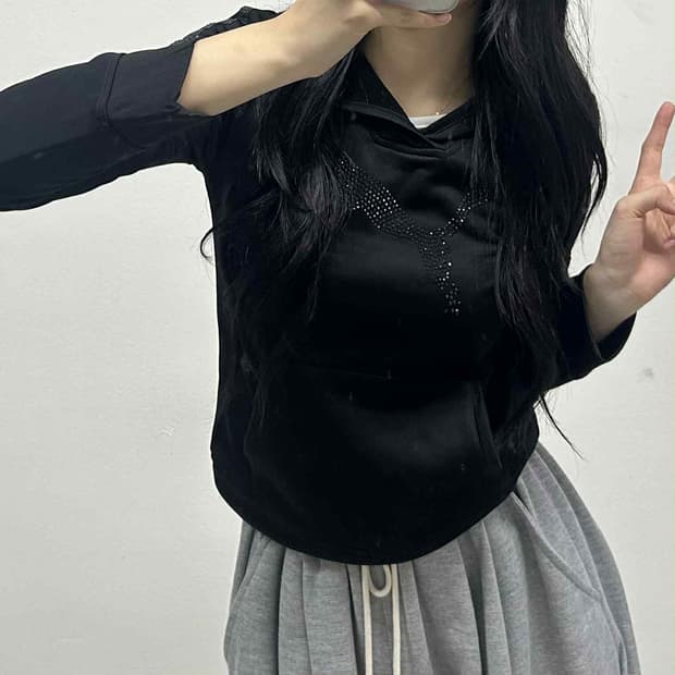 Puma 퓨마 00s 큐빅 시그니처 걸즈 스웨트셔츠 후드티(XL)