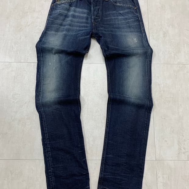 디젤 진청 스트레이트 데님 팬츠#101