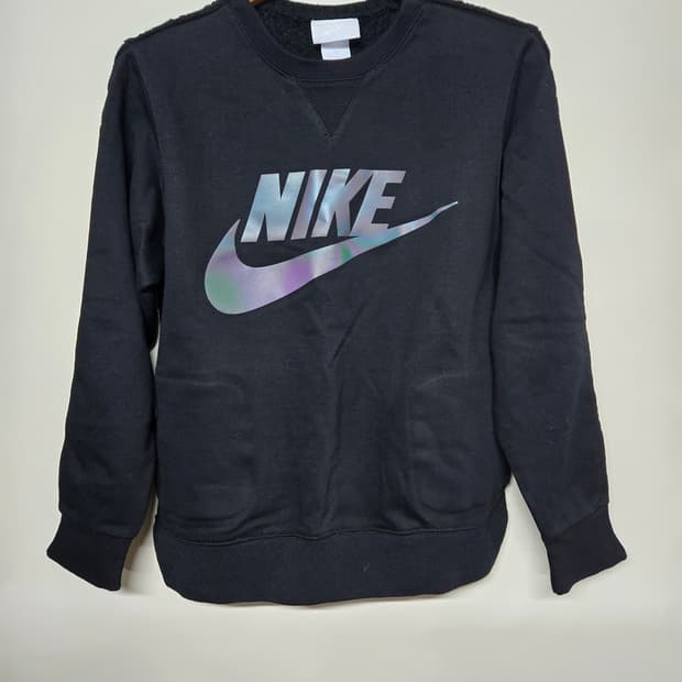 나이키 맨투맨+스웨트셔츠 블랙 S