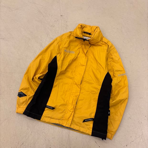 컬럼비아 옴니테크 티타늄 배색 마운틴 자켓